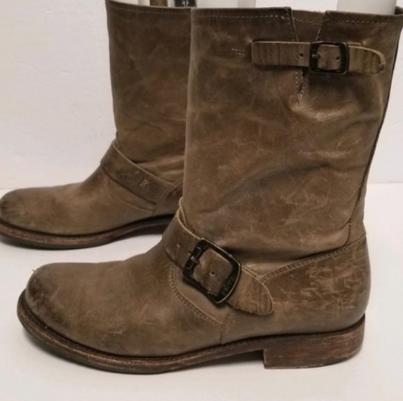 Frye veronica Leather boots - Picture 1 of 12